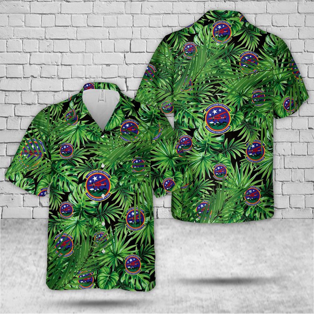 US Air Force Hawaiian Shirt, US Air Force Vanguard Composite Squadron (NER-NY-390), New York Wing Civil Air Patrol Hawaiian Shirt