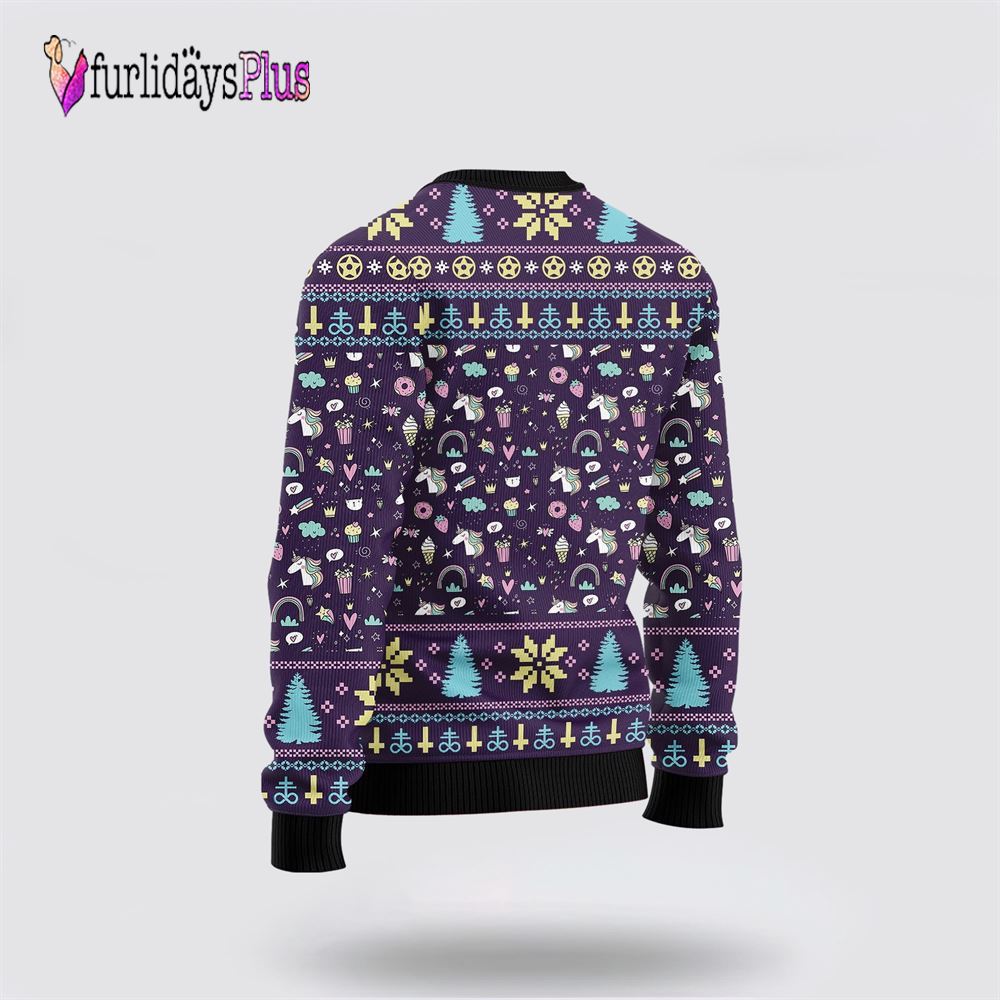 Unicorn Dreamer Funny Family Ugly Christmas Holiday Sweater, Best Gift For Christmas