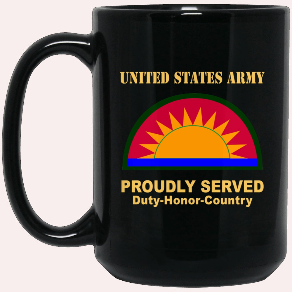 Us Army Mug, Veterans Mug, US Army 41ST INFANTRY BRIGADE COMBAT TEAM Black Mug, Us Army Coffee Mug, Military Coffee Mugs