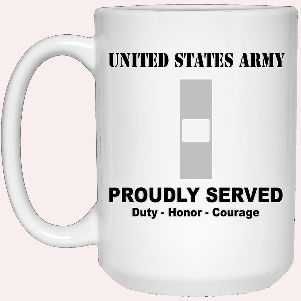 Us Army Mug, Veterans Mug, US Army W1 Warrant Officer 1 W1 WO1 Warrant Officer Ranks White Coffee Mug