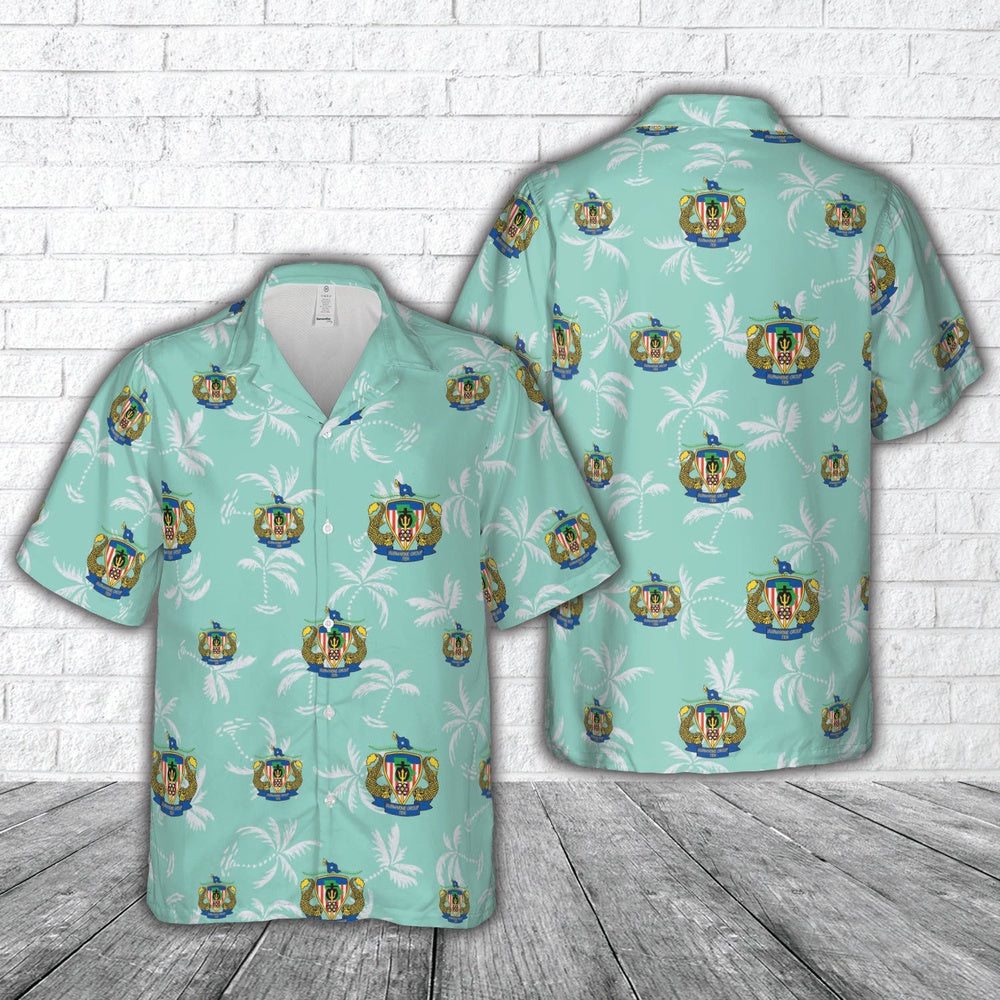 Us Navy Hawaiian Shirt, US Navy Commander, Submarine Group 10 (COMSUBGRU Ten) Hawaiian Shirt, Military Hawaiian Shirt