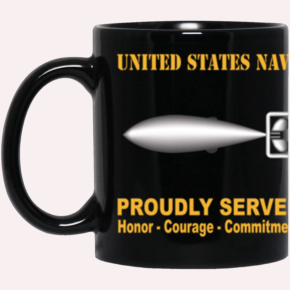 Us Navy Mug, Veterans Mug, US Navy Torpedoman's mate Navy TM Proudly Served Core Values Black Mug, Military Coffee Mugs, Us Navy Coffee Mugs