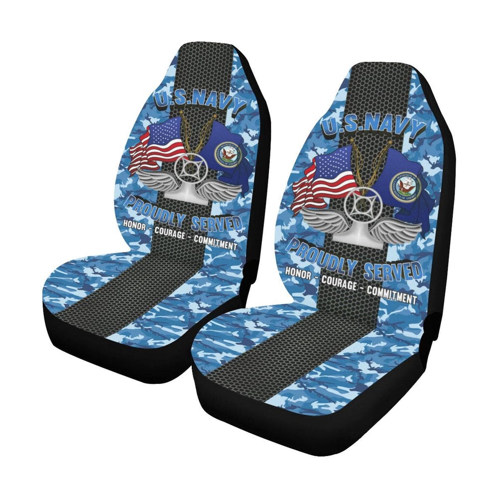 Us Seat Covers, Navy Air Traffic Controller Navy AC Car Seat Covers, Military Car Seat Covers
