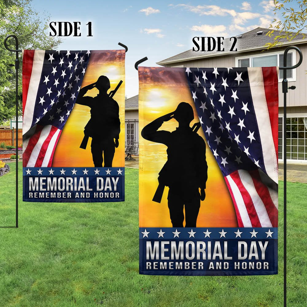 Veteran Flag, Memorial Day Veteran Remember And Honor Flag