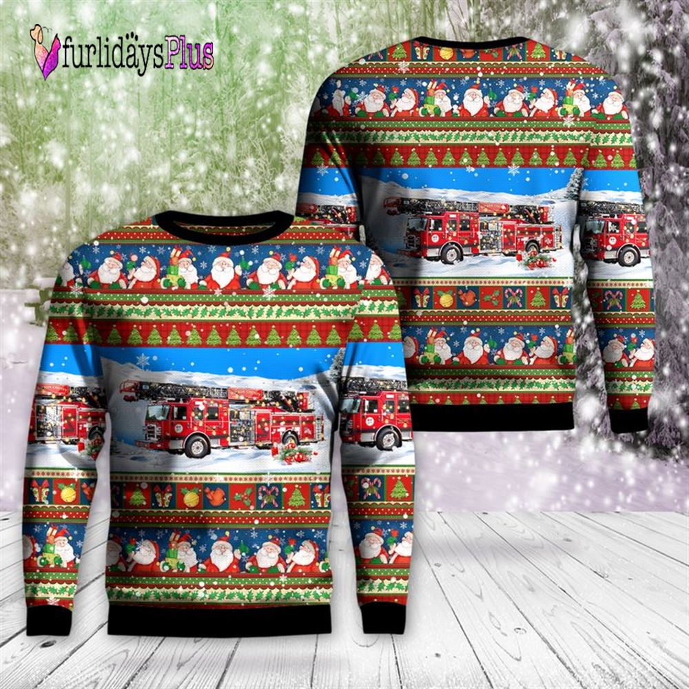 Veteran Sweater, Lebanon, Tennessee, Wilson County Emergency Management Christmas Sweater