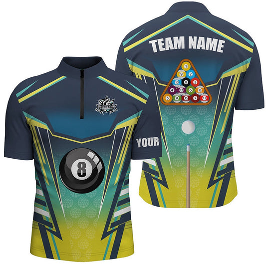 8 Ball Pool Billiard Jerseys Custom Jersey Shirts Best Billiards Apparel Clothing, Billiard Team Jersey Shirt