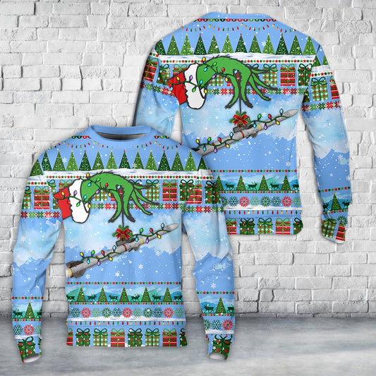 AIM-120 AMRAAM air to air missile Christmas Sweater, Christmas Ugly Sweater, Sweater Xmas, Ugly Sweater