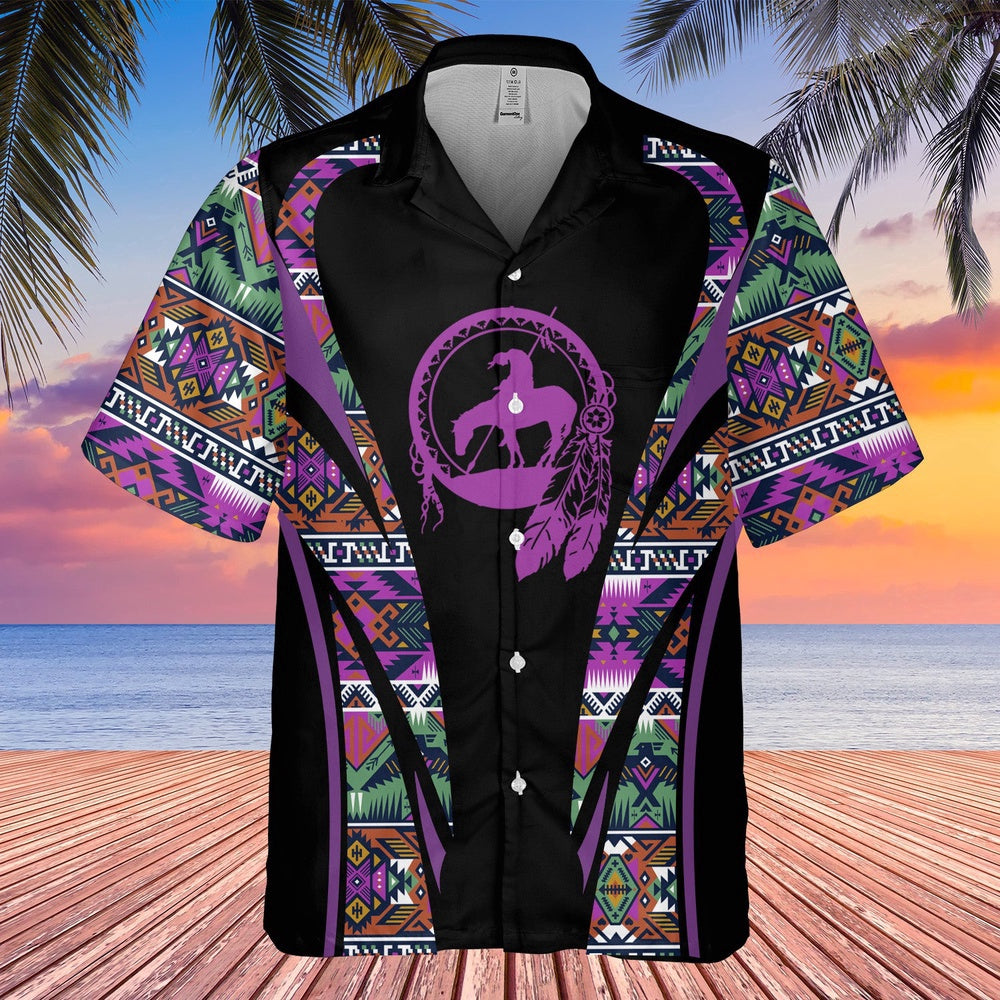 A Commitment To Supporting Native American Horse Hawaiian Shirt, Native America Shirt