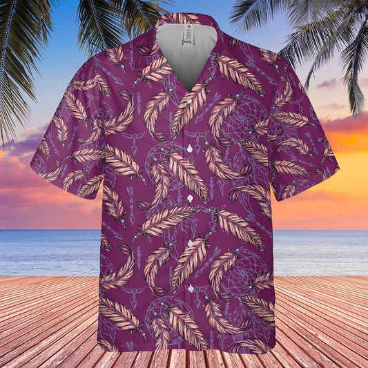 A Touch Of Sophistication Hawaiian Shirt, America Shirt, Native American Hawaiian Shirt