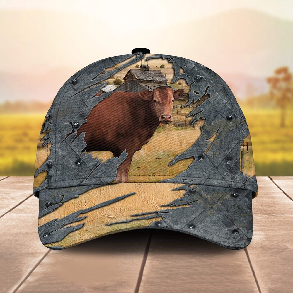 Akaushi Customized Name Cap, Farmer Cap, Vintage Farmer Hat, Mens Farmer Hats, Cap For Farmers