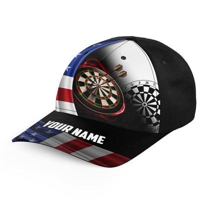 American Flag Darts Hat Custom Patriotic Darts Cap For Dart Lovers 4th July, Darts Team Cap Hats