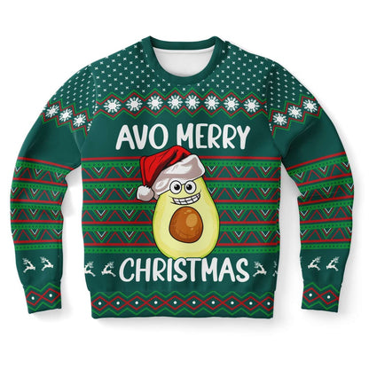 Avo Merry Christmas Ugly Christmas Sweater, Christmas Ugly Sweater, Sweater Xmas, Ugly Sweater