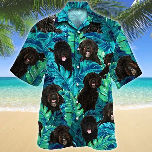 Barbet Dog Lovers Hawaiian Style For Summer Hawaiian Shirt, Farm Hawaiian Shirt, Farmer Hawaii