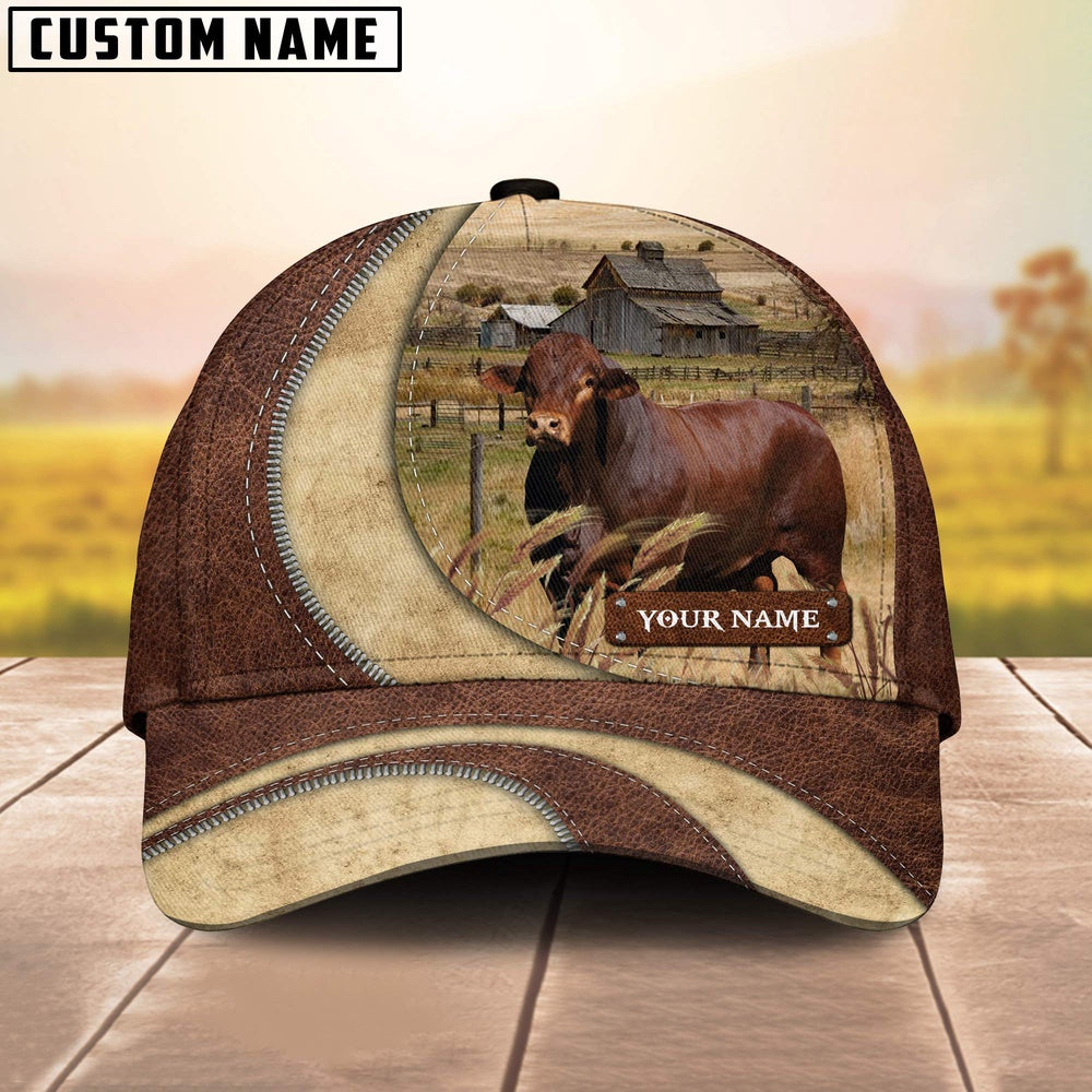 Beefmaster Customized Name Farm Barn Cap, Farmer Cap, Vintage Farmer Hat, Mens Farmer Hats, Cap For Farmers
