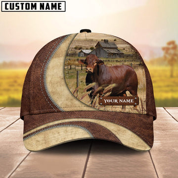 Beefmaster Customized Name Farm Barn Cap, Farmer Cap, Vintage Farmer Hat, Mens Farmer Hats, Cap For Farmers