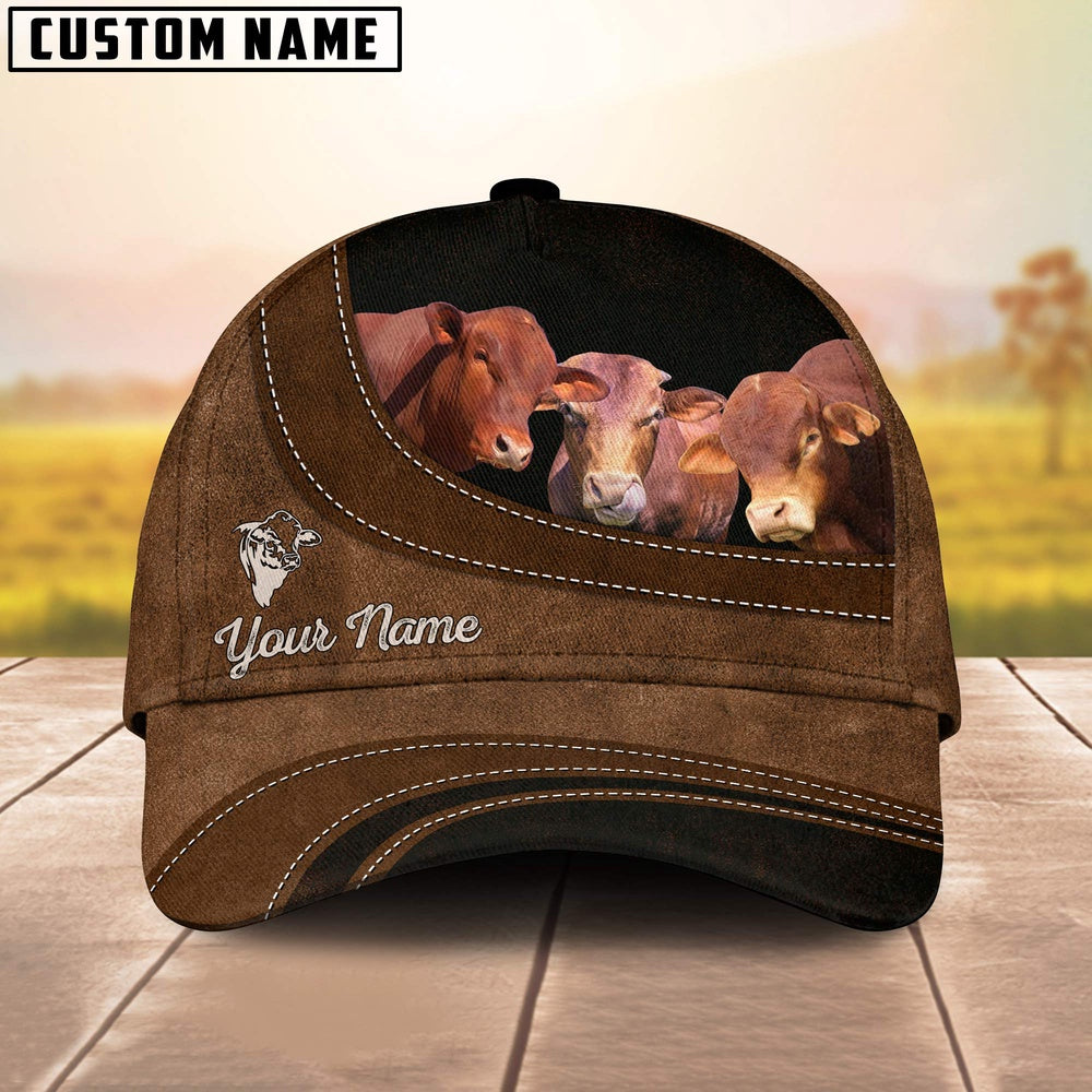 Beefmaster Happiness Customized Name Cap, Farmer Cap, Vintage Farmer Hat, Mens Farmer Hats, Cap For Farmers