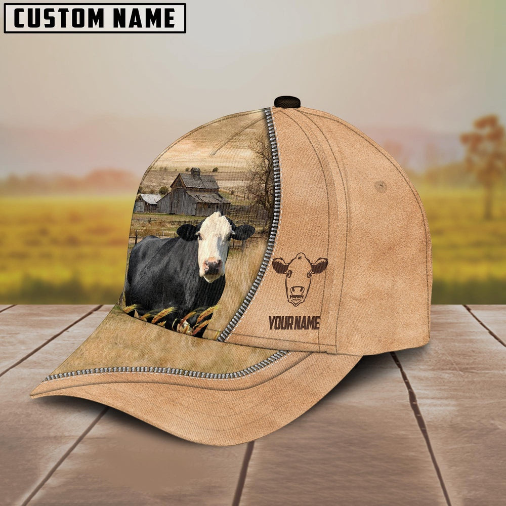 Black Baldy Farming Light Brown Customized Name Cap, Farmer Cap, Vintage Farmer Hat, Mens Farmer Hats, Cap For Farmers
