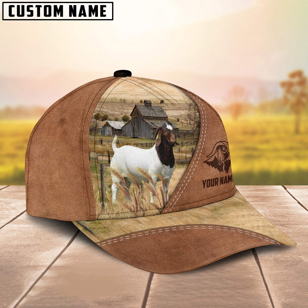 Boer Customized Name Brown Cap, Farmer Cap, Vintage Farmer Hat, Mens Farmer Hats, Cap For Farmers