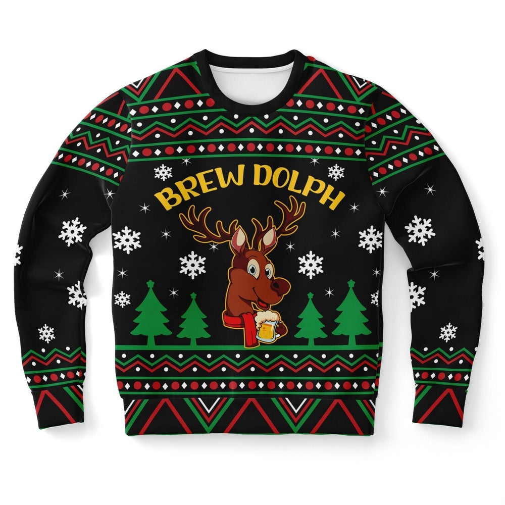 Brewdolph Ugly Christmas Sweater, Christmas Ugly Sweater, Sweater Xmas, Ugly Sweater