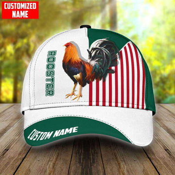 CUSTOM NAME ROOSTER MEXICO ALL OVER PRINTED CLASSIC CAP, Farmer Cap, Vintage Farmer Hat, Mens Farmer Hats, Cap For Farmers