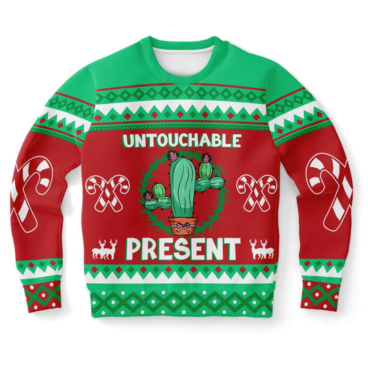 Cactus Untouchable Ugly Christmas Sweater, Christmas Ugly Sweater, Sweater Xmas, Ugly Sweater