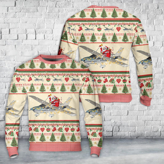 Cessna 177 Cardinal Christmas Sweater, Christmas Ugly Sweater, Sweater Xmas, Ugly Sweater