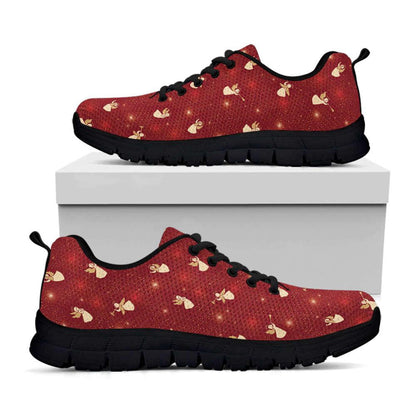 Christmas Angel Pattern Print Shoes Sneaker, Christmas Shoes, Chistmas Sneaker, Christmas Running Shoes