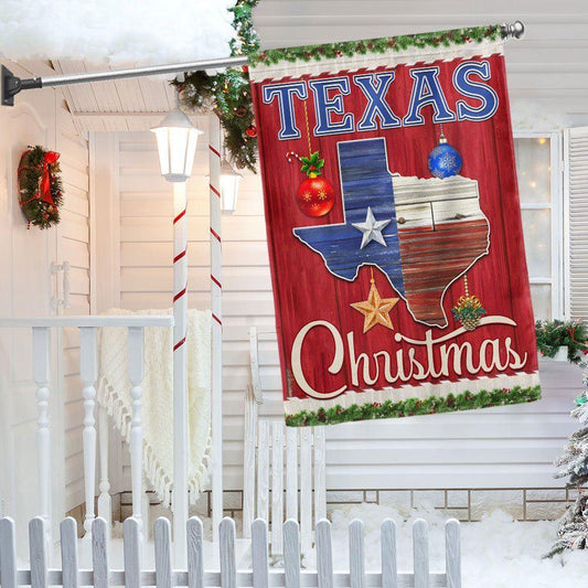 Christmas Flag, Texas Christmas Flag, Christmas Garden Flags, Christmas Gifts Decor