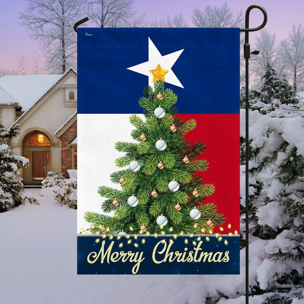 Christmas Flag, Texas Merry Christmas Flag, Christmas Garden Flags, Christmas Gifts Decor