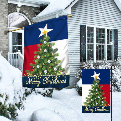 Christmas Flag, Texas Merry Christmas Flag, Christmas Garden Flags, Christmas Gifts Decor