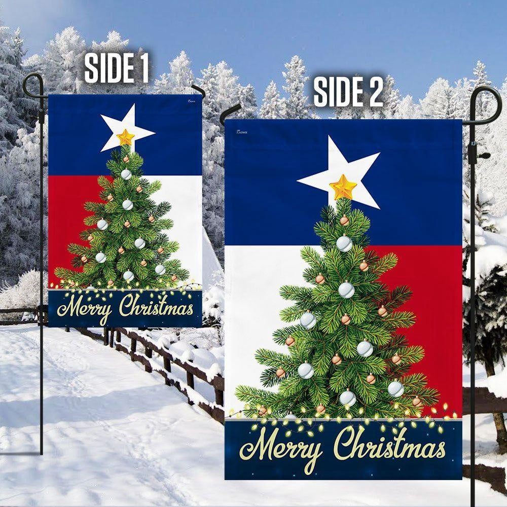 Christmas Flag, Texas Merry Christmas Flag, Christmas Garden Flags, Christmas Gifts Decor