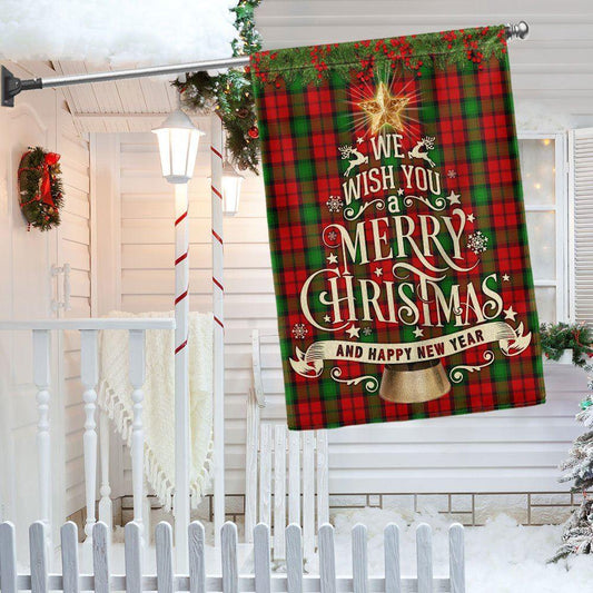 Christmas Flag, We Wish You A Merry Christmas And Happy New Year Flag, Christmas Garden Flags, Christmas Gifts Decor