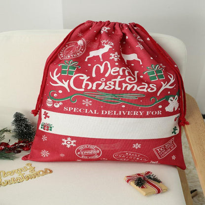 Christmas Sack, Christmas Drawstring Large Gift Bag, Christmas Santa Sacks, Christmas Bag, Christmas Gift