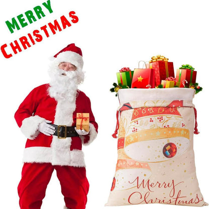 Christmas Sack, Cute Merry Christmas Sacks, Christmas Santa Sacks, Christmas Bag, Christmas Gift