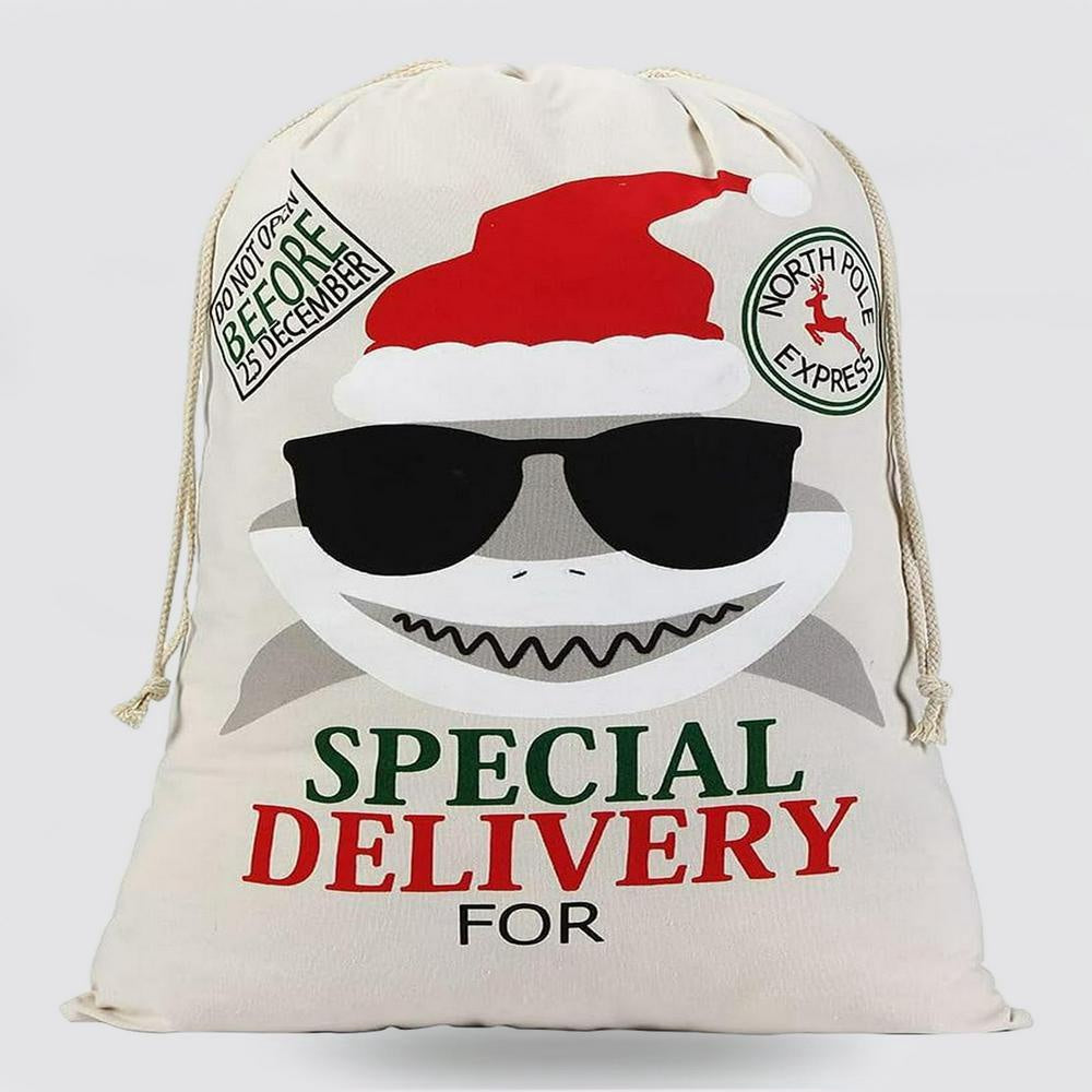 Christmas Sack, Funny Santa Claus Christmas Sack, Christmas Santa Sacks, Christmas Bag, Christmas Gift