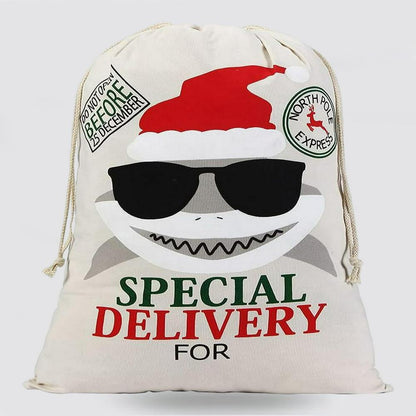 Christmas Sack, Funny Santa Claus Christmas Sack, Christmas Santa Sacks, Christmas Bag, Christmas Gift