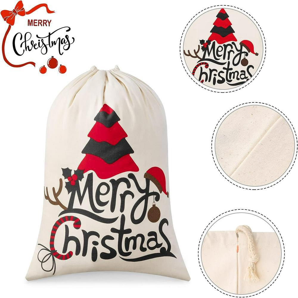 Christmas Sack, Merrny Christmas Tree Sack, Christmas Santa Sacks, Christmas Bag, Christmas Gift