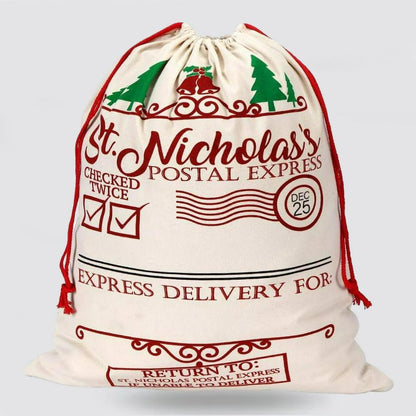 Christmas Sack, Merry Christmas Express Delivery Sacks, Christmas Santa Sacks, Christmas Bag, Christmas Gift