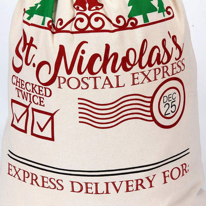 Christmas Sack, Merry Christmas Express Delivery Sacks, Christmas Santa Sacks, Christmas Bag, Christmas Gift
