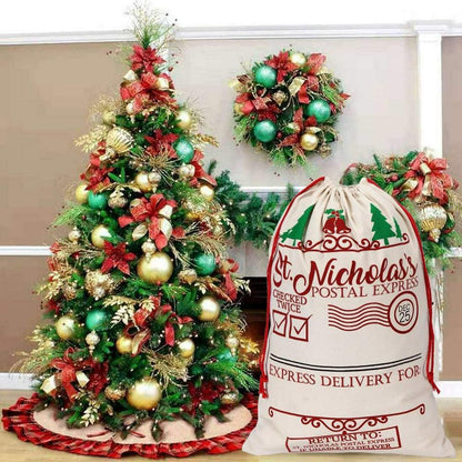 Christmas Sack, Merry Christmas Express Delivery Sacks, Christmas Santa Sacks, Christmas Bag, Christmas Gift