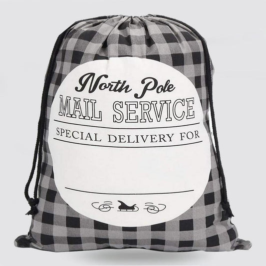 Christmas Sack, North Pole Christmas Sacks, Christmas Santa Sacks, Christmas Bag, Christmas Gift