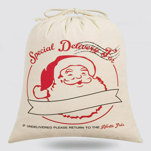 Christmas Sack, Santa Claus Christmas Sack, Christmas Santa Sacks, Christmas Bag, Christmas Gift