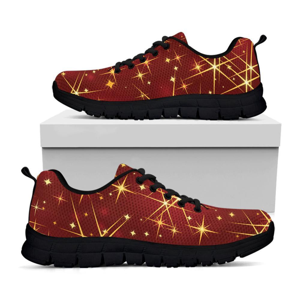 Christmas Sparkle Print Shoes Sneaker, Christmas Shoes, Chistmas Sneaker, Christmas Running Shoes