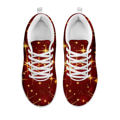 Christmas Sparkle Print Shoes Sneaker, Christmas Shoes, Chistmas Sneaker, Christmas Running Shoes