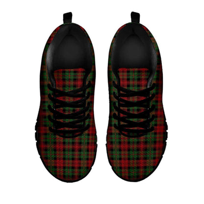 Christmas Tartan Pattern Print Shoes Sneaker, Christmas Shoes, Chistmas Sneaker, Christmas Running Shoes