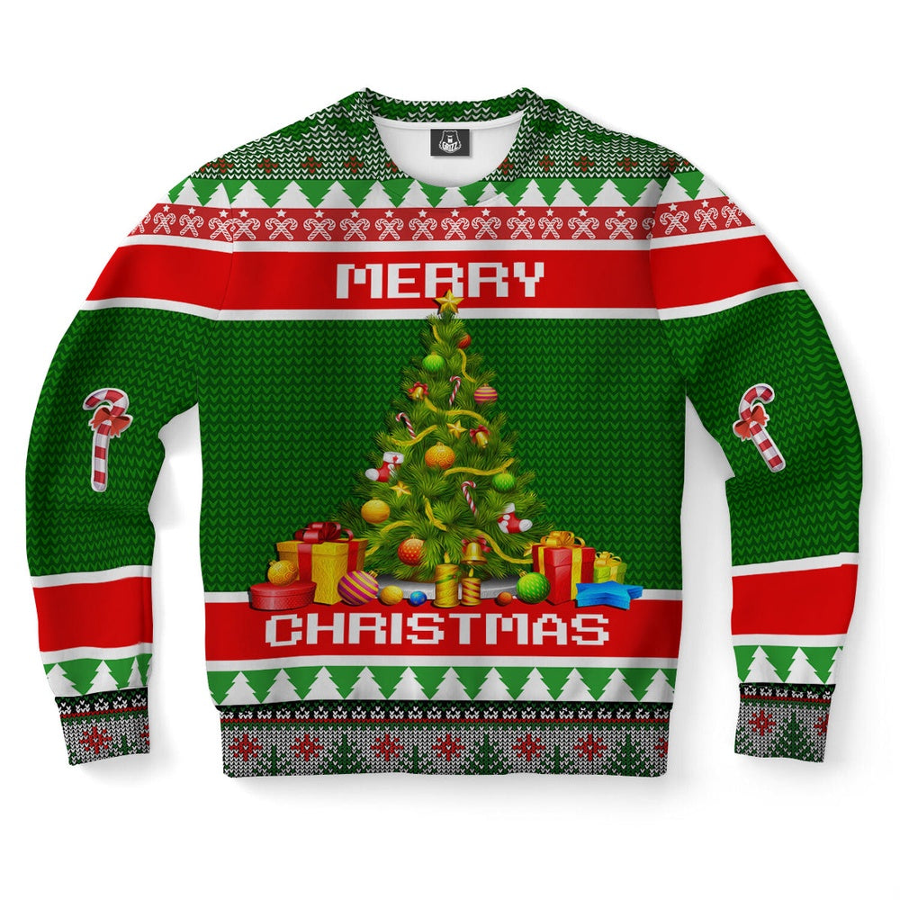 Christmas Tree And Gift Ugly Christmas Sweater, Christmas Ugly Sweater, Sweater Xmas, Ugly Sweater