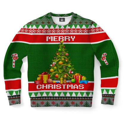 Christmas Tree And Gift Ugly Christmas Sweater, Christmas Ugly Sweater, Sweater Xmas, Ugly Sweater