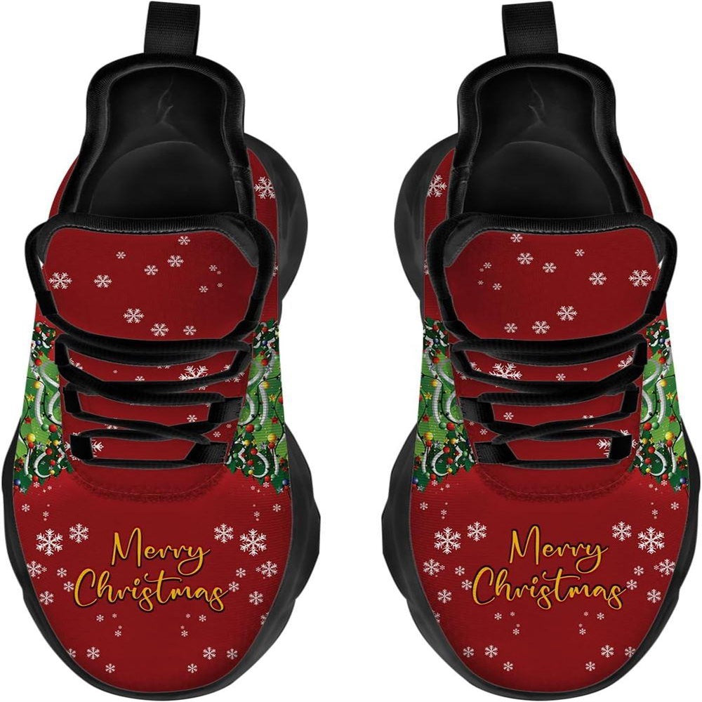Christmas Tree Max Soul Shoes, Christmas Sneakers, Christmas Shoes, Christmas Clunky Sneaker
