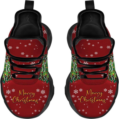 Christmas Tree Max Soul Shoes, Christmas Sneakers, Christmas Shoes, Christmas Clunky Sneaker