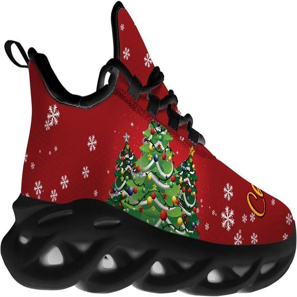 Christmas Tree Max Soul Shoes, Christmas Sneakers, Christmas Shoes, Christmas Clunky Sneaker